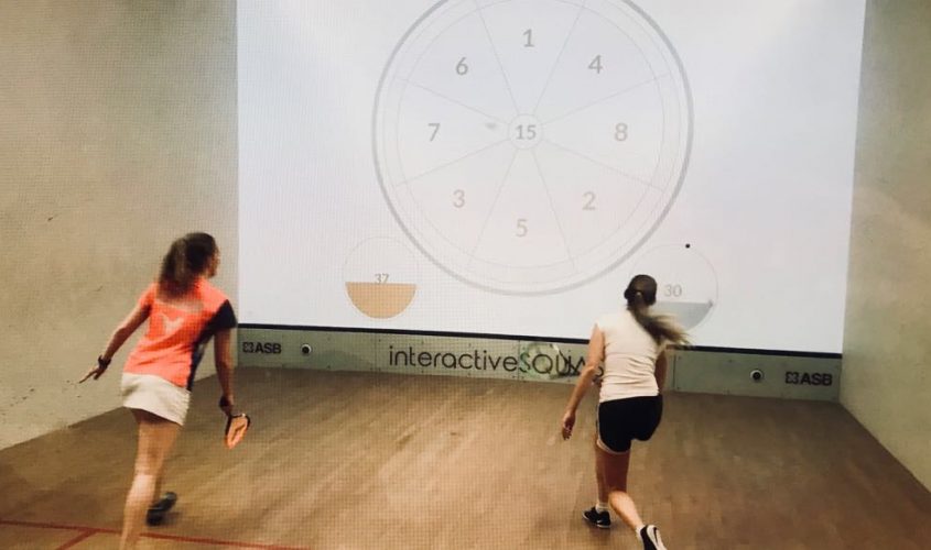 interactief squashen